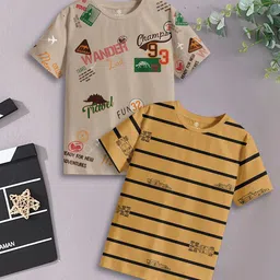 CODEZ Boys 2 Pure Cotton T-shirt-image-46