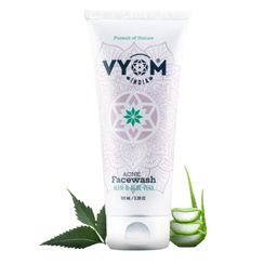 VYOM INDIA ORGANICS Acne Face Wash With Neem & Aloevera- 100 ml-45