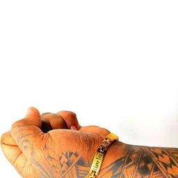 Dynamic Retail Global Men Gold-Plated Link Bracelet-image-63