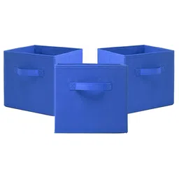 Kuber Industries Blue 3 Pieces Drawer Organisers-42