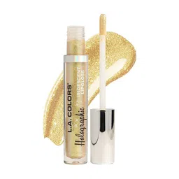 L.A colors Holographic Iridescent Lip Gloss with Vitamin E & Shea Butter 4g - Gold Rush-43