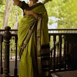 SWEETPEL Woven Design Zari Banarasi Saree-picture-47
