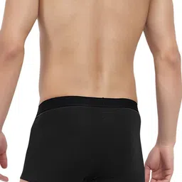LOGGERHEAD Pack Of 2 Cotton Outer Elastic Trunk LHFT004-DarkGrey-Black-DarkGrey-Black image 4