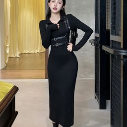 KPOP Bodycon Midi Dress-picture-32