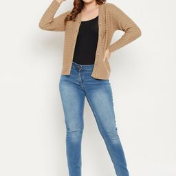 Zigo Women Woollen Cardigan-image-92