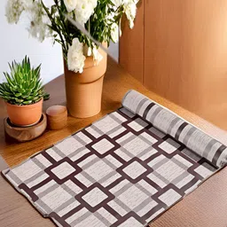 Aura White Set of 1 Water Resistant Shelf Liner Organisers-56