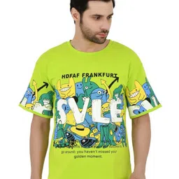 SAGEWARE Graphic Printed Round Neck Cotton T-shirt-picture-47