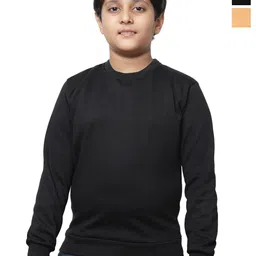 BAESD Boys Pack Of 2 Round Neck Pullover Sweatshirt-image-84