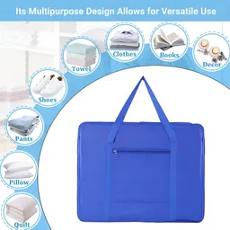 Myntra Elegant Homes Blue Regular Multi-Utility Organisers With Handle image 4