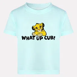 Disney By Miss and Chief Boys Lion King Printed Bio Finish Applique T-shirt-image-47
