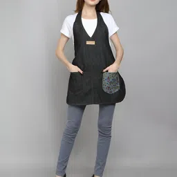 SillyBoom Blue Denim Aprons With Pocket-image-53
