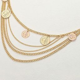 Peora Gold Plated Multi Layered Waist Chain Saree Accessories-picture-35