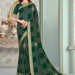Reboot Fashions Zari Pure Georgette Saree-picture-33