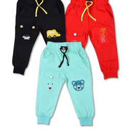 Worton Fashion Boys Pack Of 3 Printed Joggers-image-100