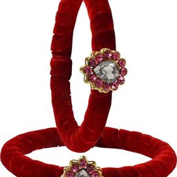 Vidhya Kangan Women Red Bangle-image-94