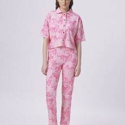 BABA YAGA Printed Shirt With Trouser-image-94