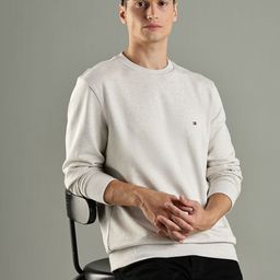 Tommy Hilfiger Europe Round Neck Pure Cotton Pullover Sweatshirt-picture-49
