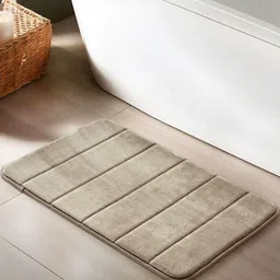 Home Centre Colour Refresh Essence Milano Brown Memory Foam 240 GSM Anti-SlipBathRugs-picture-26