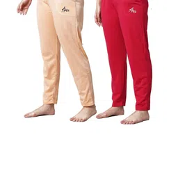 Pack of 2 Women Cotton Relax Fit Pyjama-image-67