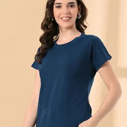 OWL MINK Women 2 Applique T-shirt-image-32
