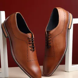 Hayes London Men Leather Formal Oxfords-picture-6