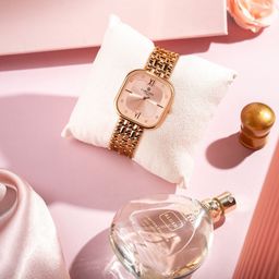 Carlton London Stainless Steel Set Of 2 Watch & Perfume Gift Set-image-36