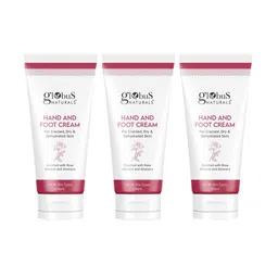 Globus naturals Set Of 3 Hand & Foot Cream With Aloe Vera - 100g Each-45