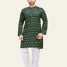 Studio Shringaar Men Printed Thread Work Kurta-19