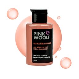 PINK WOOLF Moroccan Clay & Sandalwood Refreshing Face Wash-120ml-52