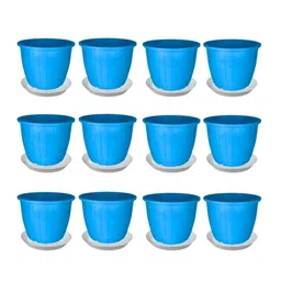8 Inch Duro Pot for Plants with Saucer Tray-34