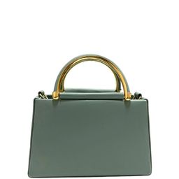 SKORPIO PU Structured Handheld Bag with Applique image 2
