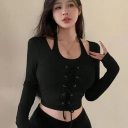 TABADTOD Ribbed Crop Top-image-46