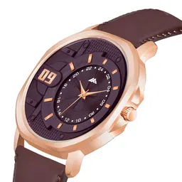 DOUBLERUN Men Dial & Leather Straps Analogue Multi Function Watch H05NMT-41 image 4