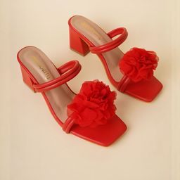 DressBerry Women Red Heels-picture-44