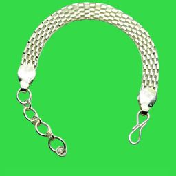 Dynamic Retail Global Men Stainless Steel Silver-Plated Link Bracelet-image-47