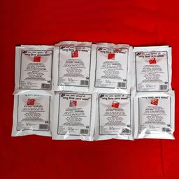 AYU HINA Set Of 8 Henna Powder For Hair Color - 45 g Each - Natural Black-0