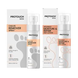 PROTOUCH Set Of 2 Callus Remover Spray Advanced Moisture Repair Feet Lotion- 100ml Each-53