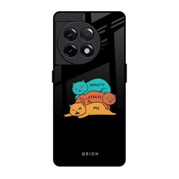 QRIOH Quirky Printed OnePlus 11R 5G Back Case Mobile Accessories-picture-20