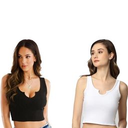 PINOVO White Cotton Tops-picture-49