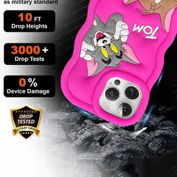 CASE CREATION Cartoon Characters Printed iPhone 8 plus Bumper Case Mobile Accessories image 2