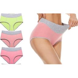 Diving Deep Women Pack of 3 Cotton Assorted Hipster Briefs-image-95