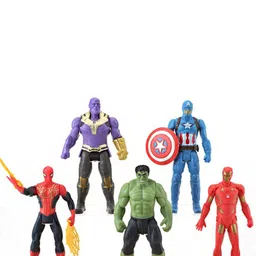 OPINA Kids 5-Pcs Superhero Action Figures & Toys-35