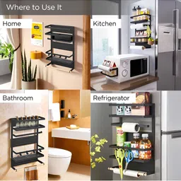 UMAI Black Set of 1 Regular Multi-Utility Organisers image 4