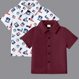 BAESD Boys Classic Opaque Formal Shirt-image-51