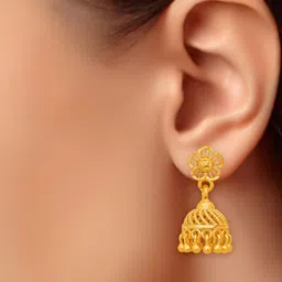arch fashion Contemporary Jhumkas Earrings-35