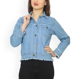 KASHIAN Women Denim Jacket-picture-45