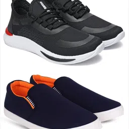 Spotwalk Men Mesh Running Shoes-picture-5