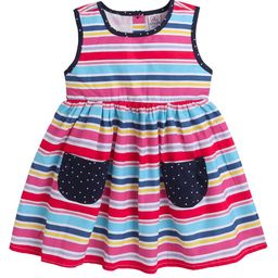 mama & bebe Striped Fit & Flare Midi Dress-image-83