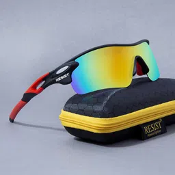 RESIST EYEWEAR Unisex Sports Sunglasses with Polarised Lens-51