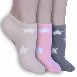 Dollar Women Pack Of 3 Patterned Shoe Liners Socks-39